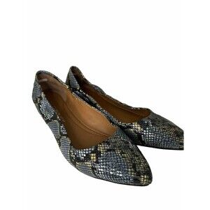 Cox Womens Ballerina Flats Block Slip On‎ Size US 10